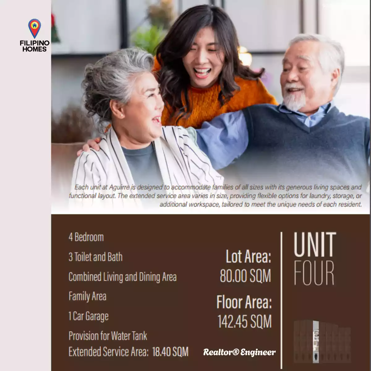 Versatile 4-Bedroom Aguirre Townhouse in Las Pinas