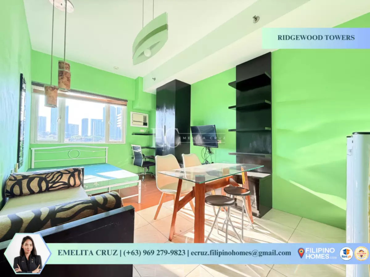 For Rent Studio in Ususan, Taguig City — 21 sqm, Furnished — Studio in Ususan, Taguig City, Metro Manila — Photo 2