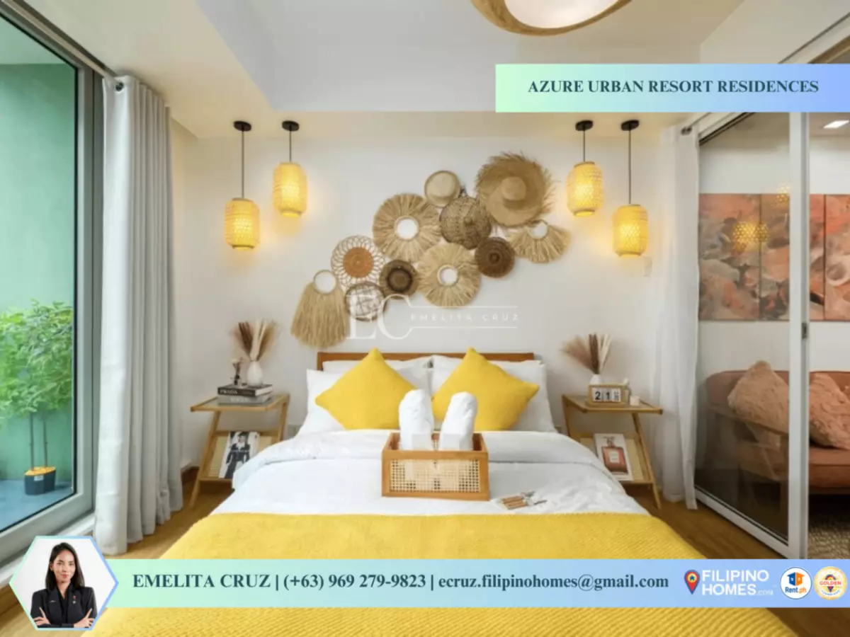 FURNISHED 1BR UNIT FOR LEASE AT AZURE URBAN RESORT RESIDENCES — 1 Bedroom in Marcelo Green Village, Paranaque City, Metro Manila — Photo 3