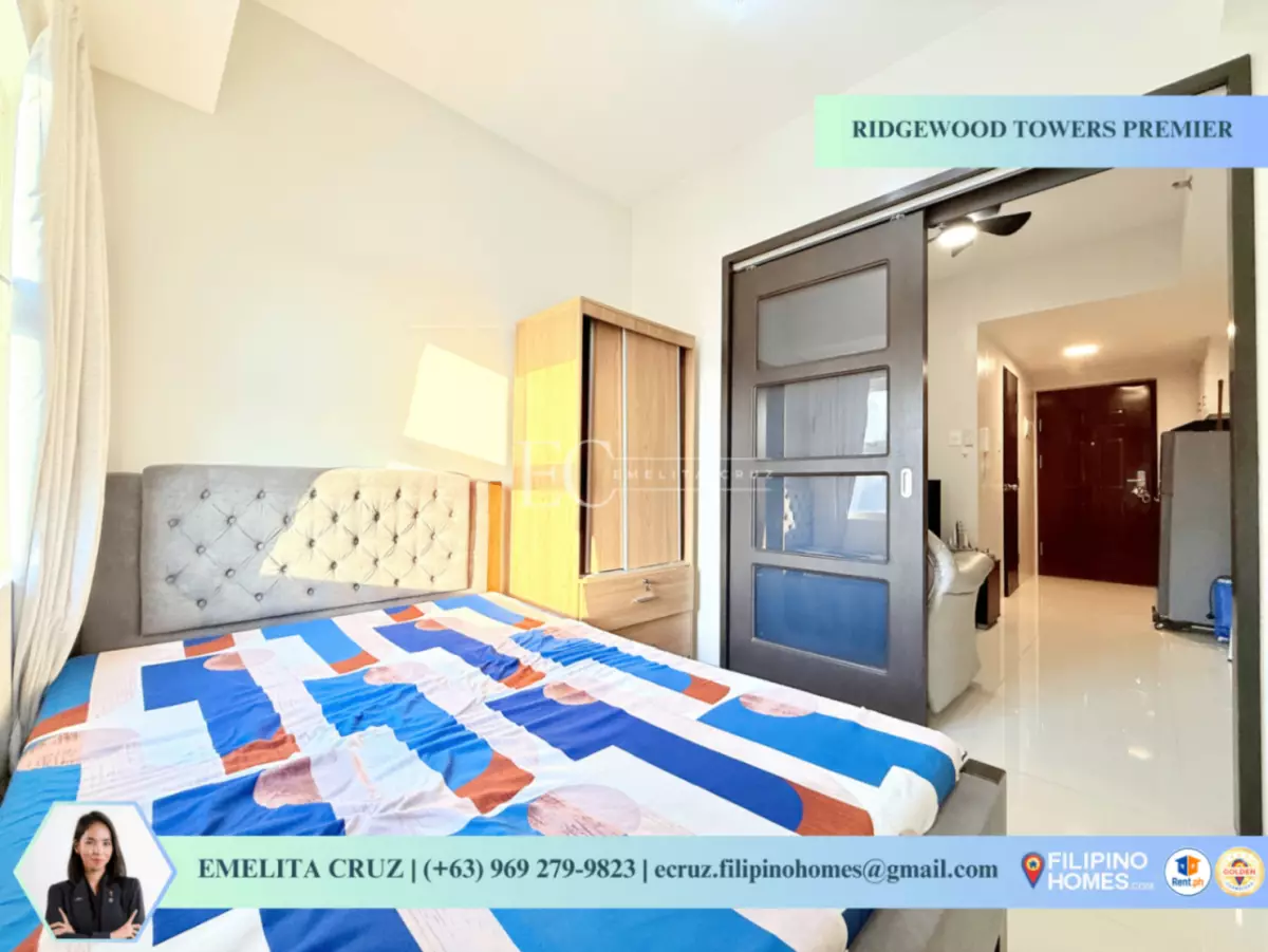 1BR FURNISHED FOR LEASE AT RIDGEWOOD TOWERS PREMIER