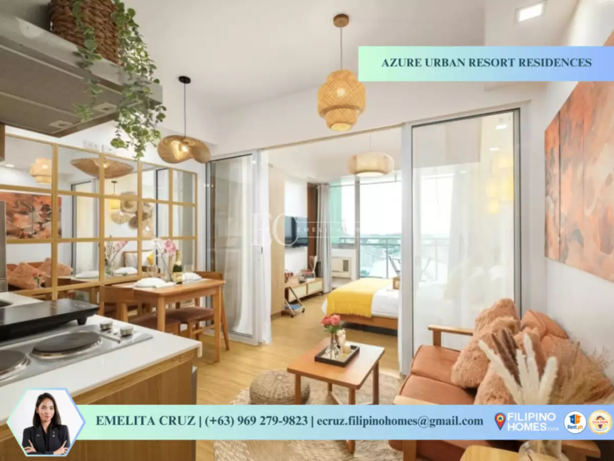 FURNISHED 1BR UNIT FOR LEASE AT AZURE URBAN RESORT RESIDENCES — 1 Bedroom in Marcelo Green Village, Paranaque City, Metro Manila — Photo 4