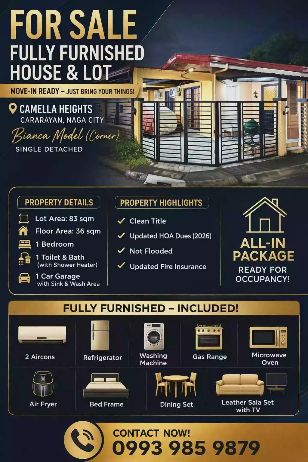 CAMELLA HEIGHTS (CORNER LOT -BUNGALOW TYPE-BIANCA MODEL) - photo 4