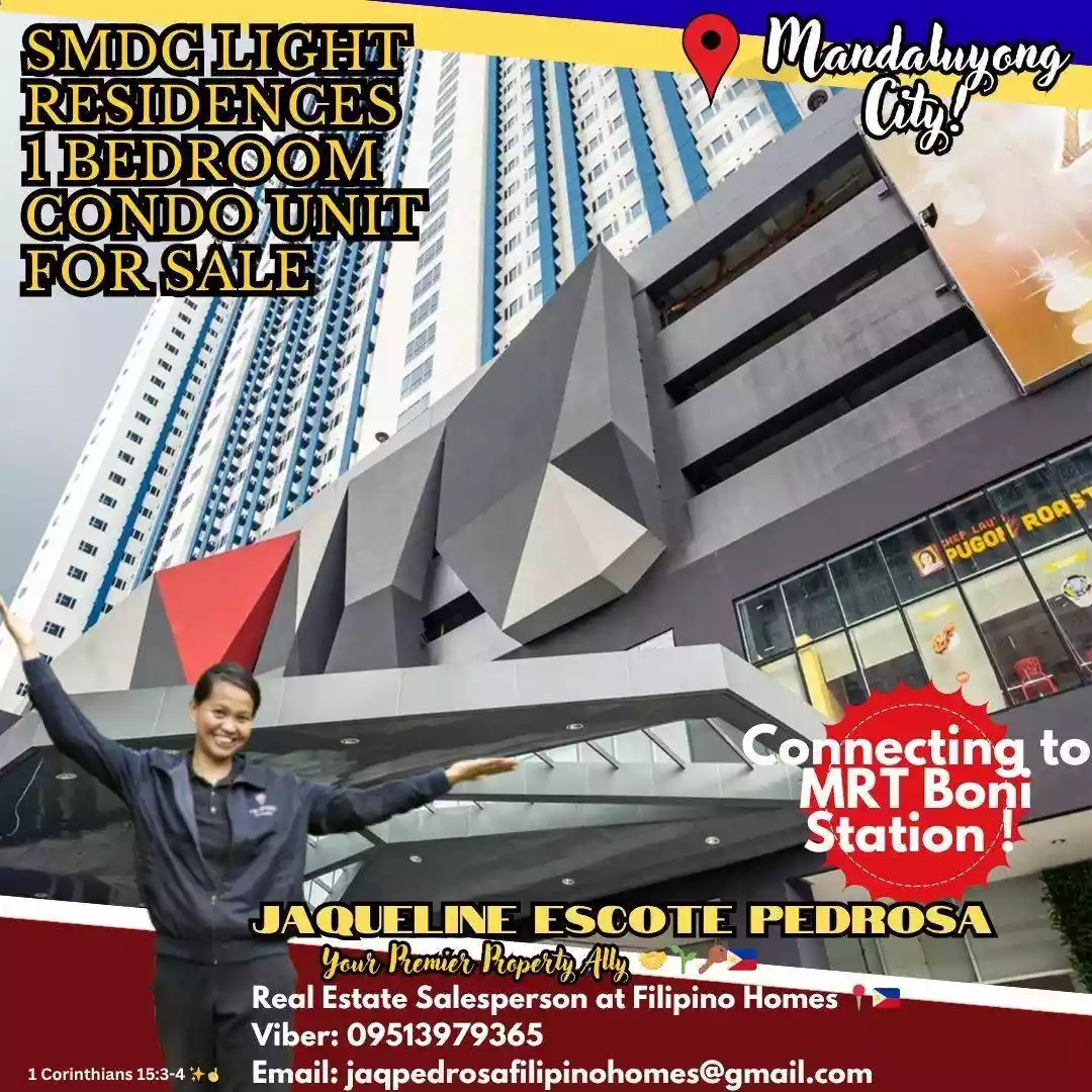 For Sale: 1BR Condo in Light Residences, Mandaluyong – Direct Boni MRT Access