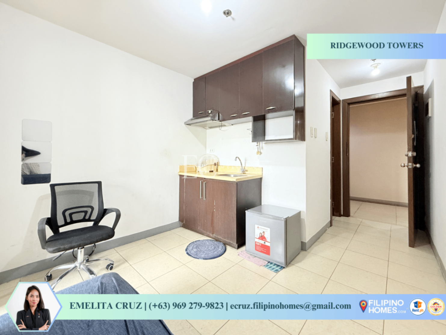 SEMI-FURNISHED 1BR UNIT FOR LEASE AT RIDGEWOOD TOWERS - photo 4