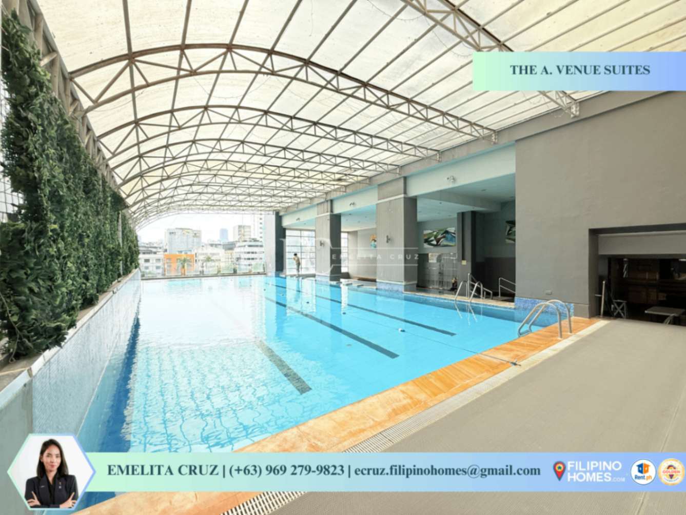 CORNER 1BR UNIT WITH PARKING FOR RENT AT THE A. VENUE SUITES, MAKATI