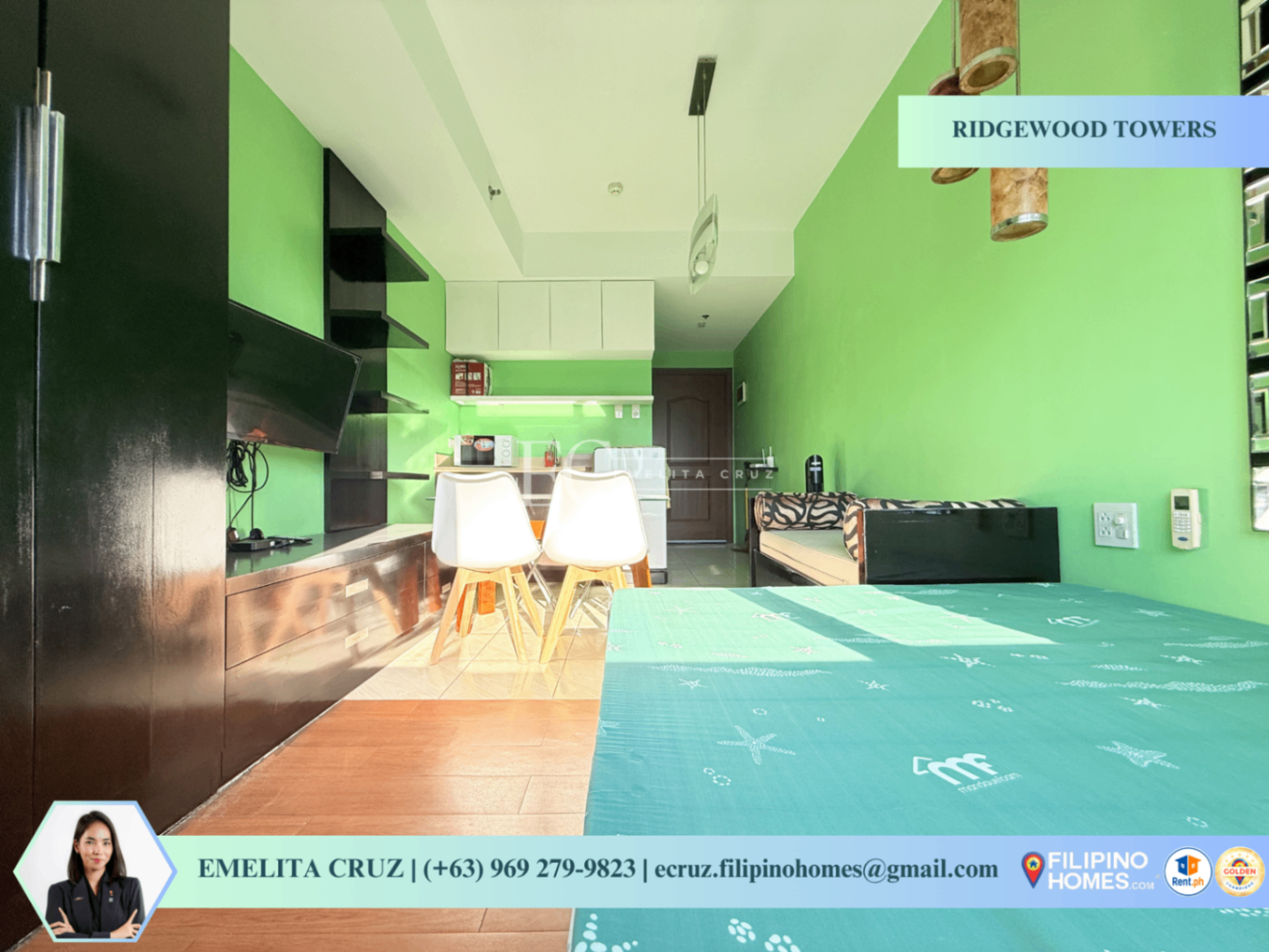 STUDIO UNIT FOR LEASE AT RIDGEWOOD TOWERS - photo 5