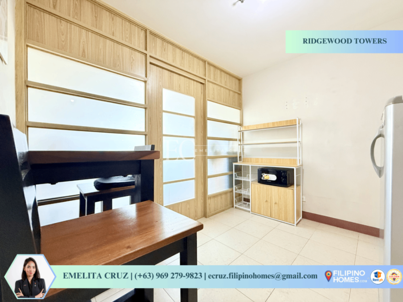 FURNISHED 1BR UNIT FOR LEASE AT RIDGEWOOD TOWERS - photo 7