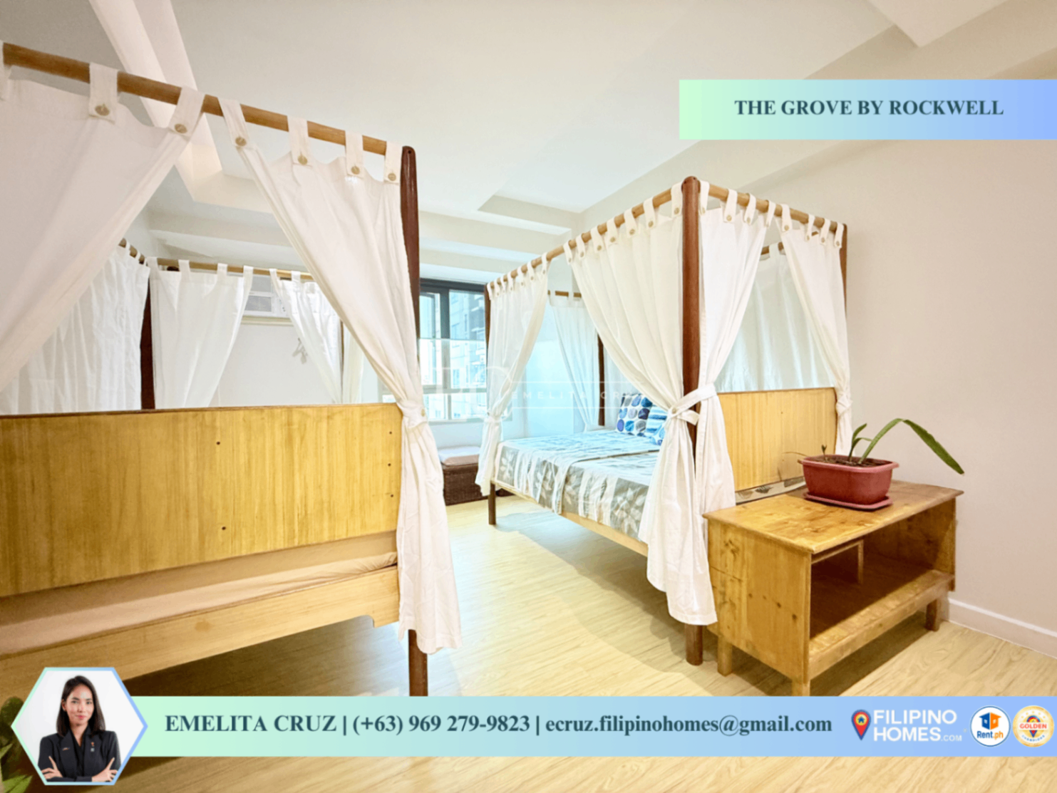 COZY SPACIOUS STUDIO FOR LEASE AT THE GROVE BY ROCKWELL, PASIG - photo 5