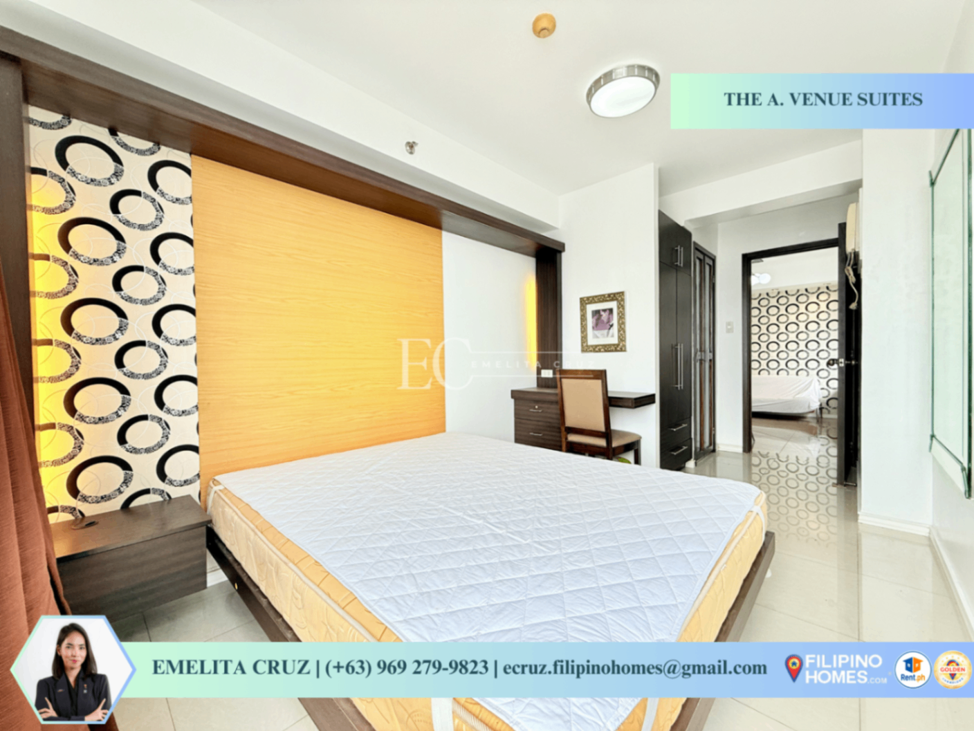 CORNER 1BR UNIT WITH PARKING FOR RENT AT THE A. VENUE SUITES, MAKATI - photo 5