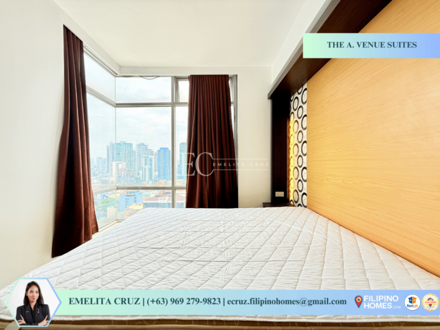 CORNER 1BR UNIT WITH PARKING FOR RENT AT THE A. VENUE SUITES, MAKATI - photo 6