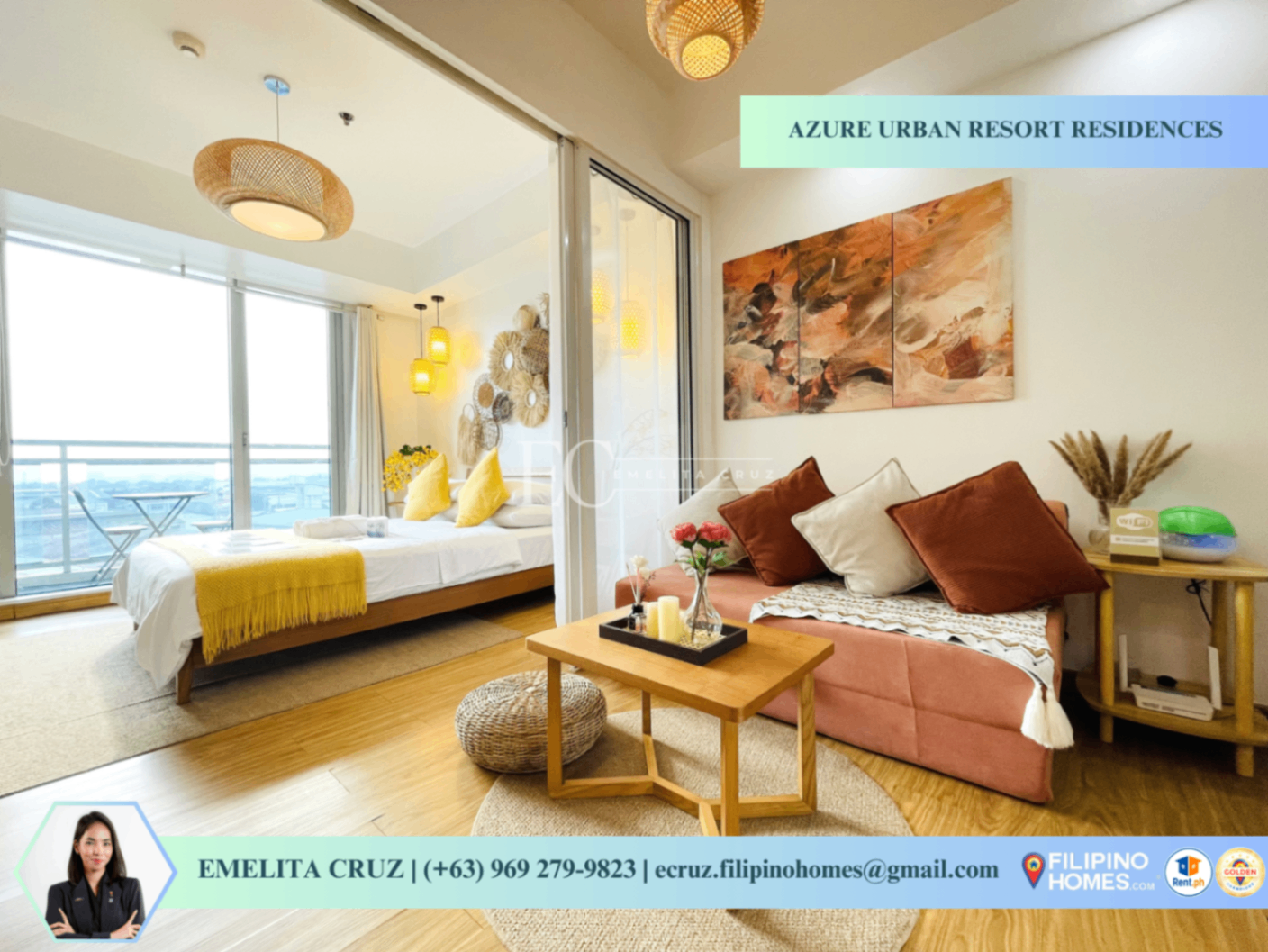 FURNISHED 1BR UNIT FOR LEASE AT AZURE URBAN RESORT RESIDENCES - photo 4