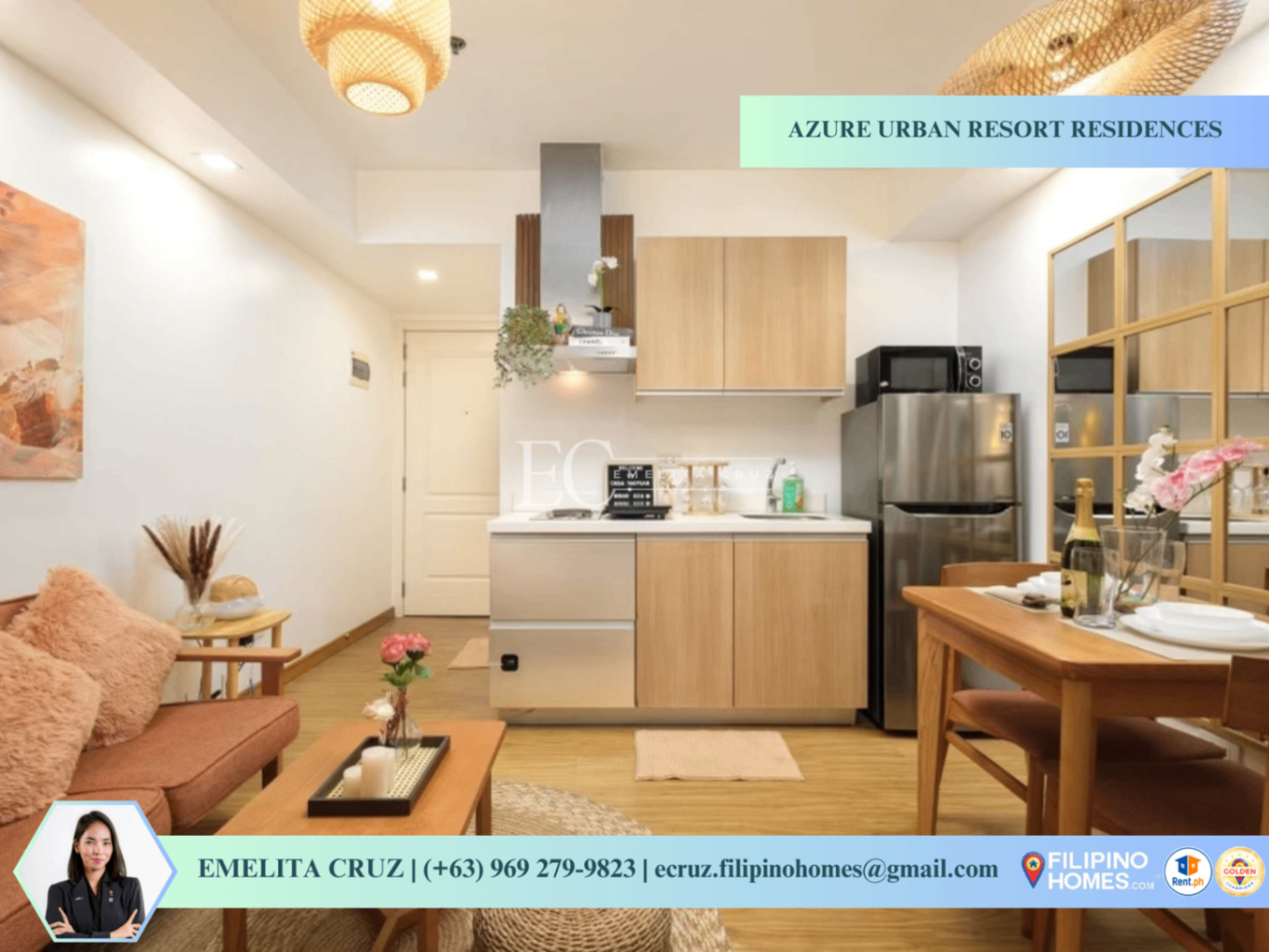 FURNISHED 1BR UNIT FOR LEASE AT AZURE URBAN RESORT RESIDENCES - photo 5