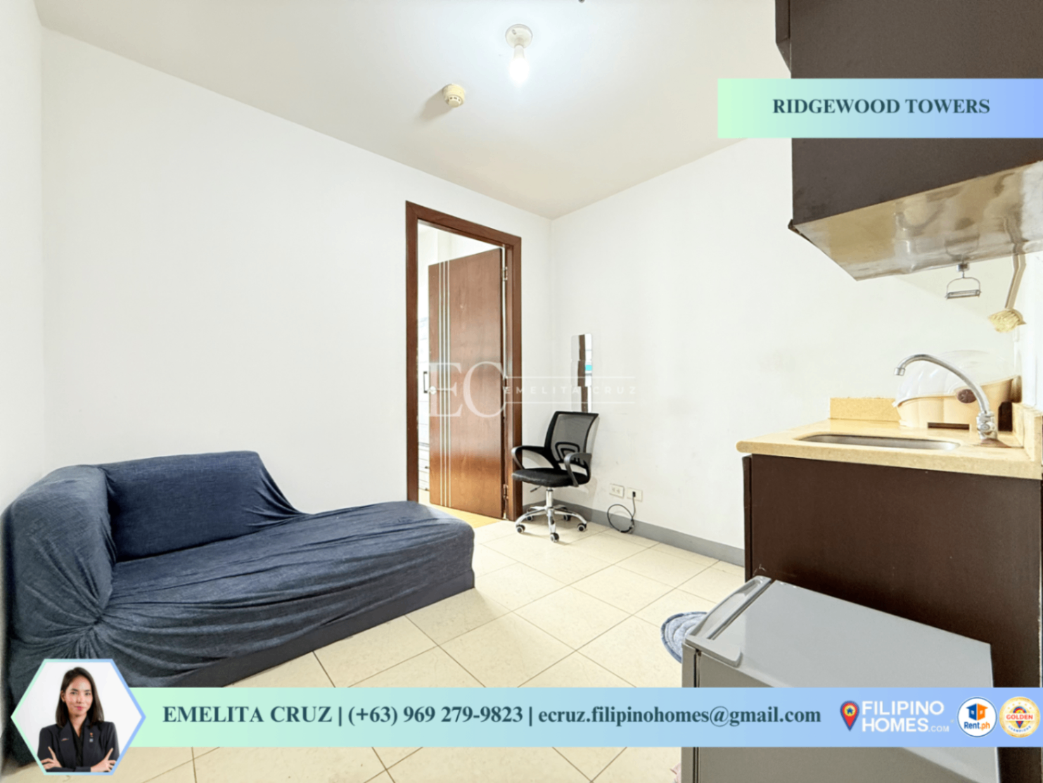 SEMI-FURNISHED 1BR UNIT FOR LEASE AT RIDGEWOOD TOWERS - photo 7