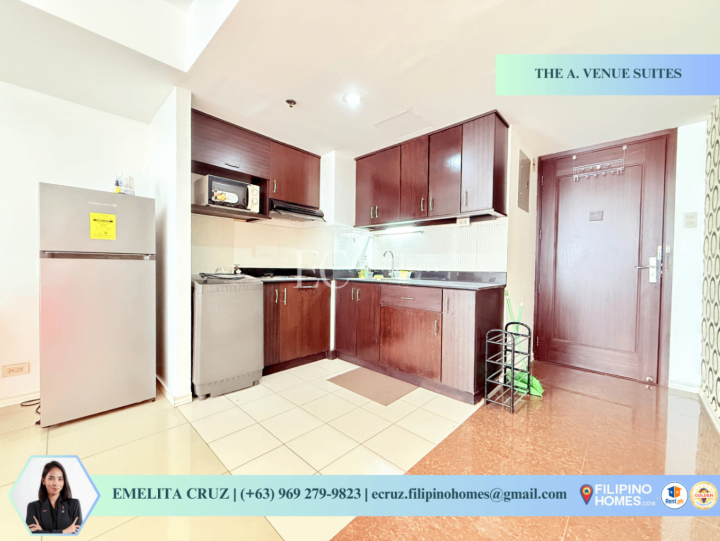 CORNER 1BR UNIT WITH PARKING FOR RENT AT THE A. VENUE SUITES, MAKATI - photo 4