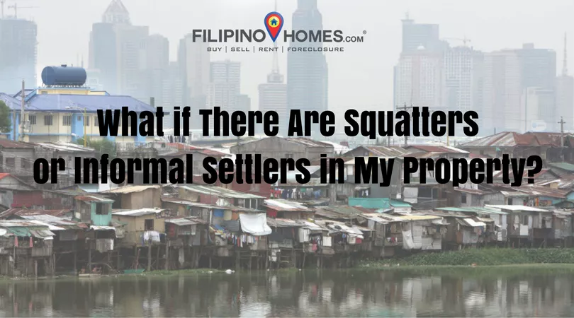 What if There Are Squatters  or Informal Settlers in My Property?