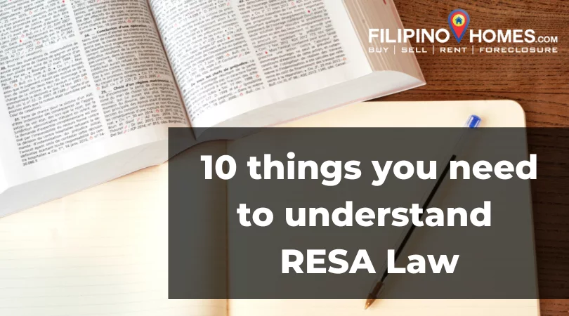 10 things you need to understand RESA Law
