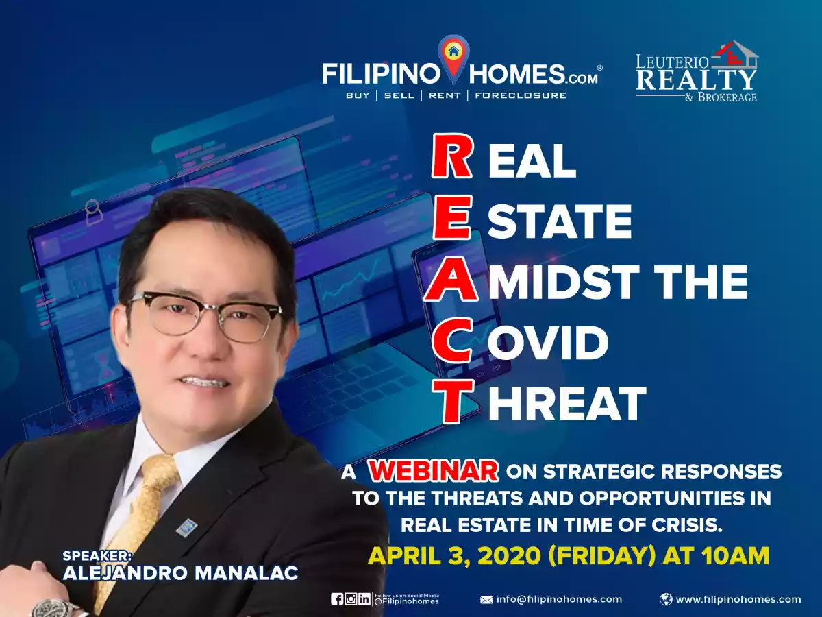 REACT | Real Estate Amidst COVID Threat with Andy Mañalac