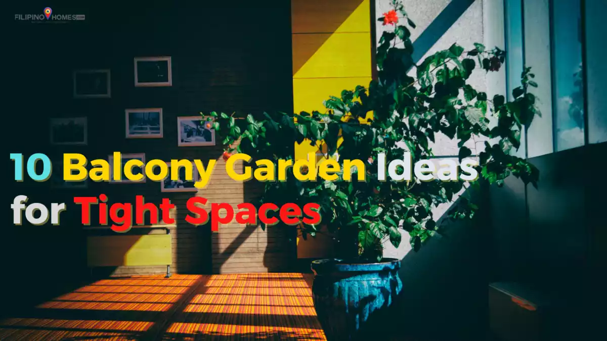 10 Balcony Garden Ideas for Tight Spaces