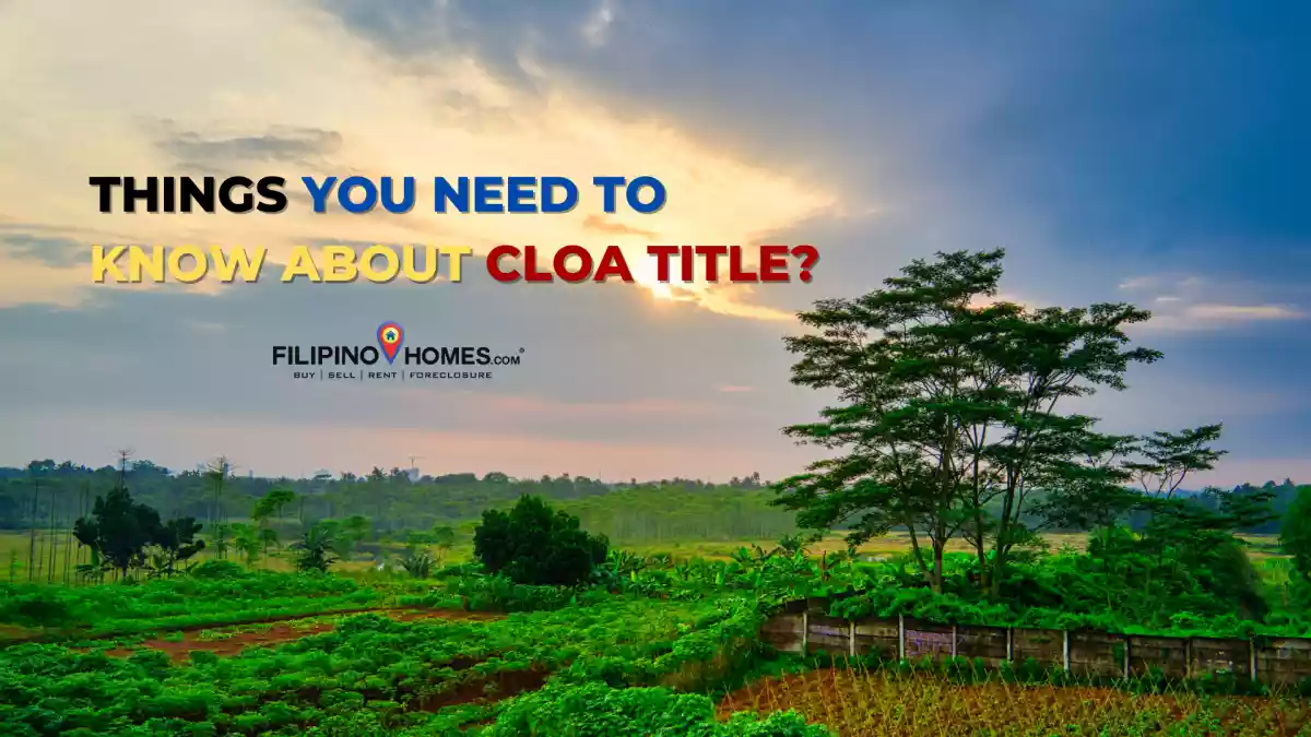 Things you need to know about CLOA Title