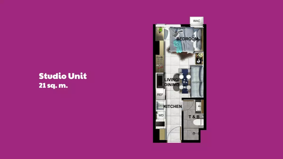 SAVE 500K! For Assume Studio Unit in Paseo Grove, Basak Lapu-Lapu — Studio in Lapu-Lapu City, Cebu, Philippines — Photo 6