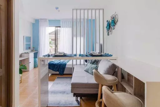 Brand New Ocean Themed Studio with Balcony at One Oasis — Studio in Pres. Magsaysay Street, Cebu City, Cebu — Photo 4