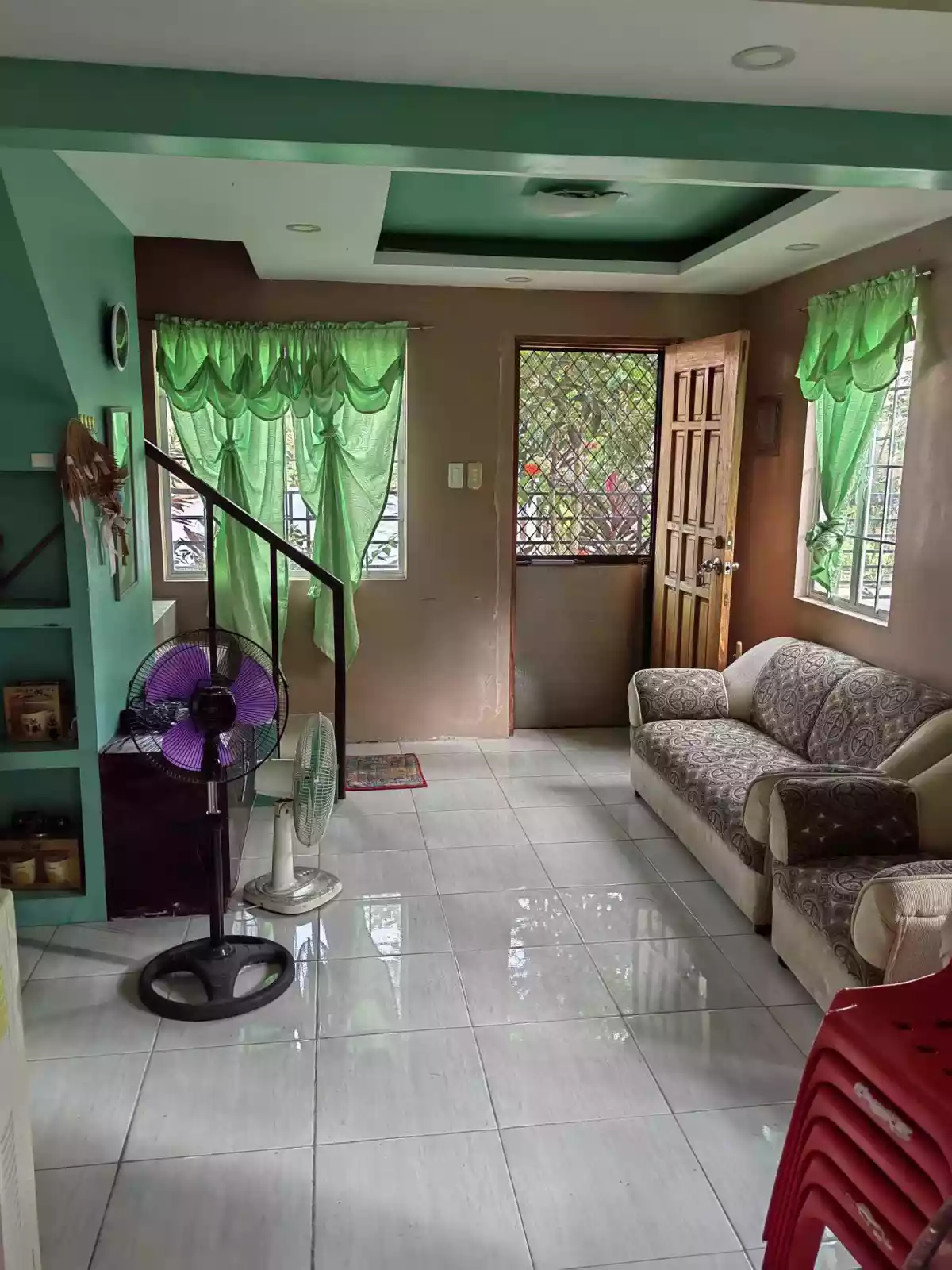 "SOLD"  2 Bedrooms Two Storey Single-attached Unit with big extra lot — House and Lot in Del Rosario - Cararayan Road, Naga, Camarines Sur — Photo 3