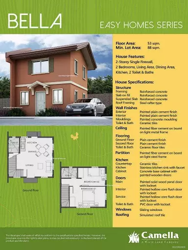 Bella 2 Storey Single Firewall — House and Lot in Buhangin, Davao City, Davao del Sur — Photo 4