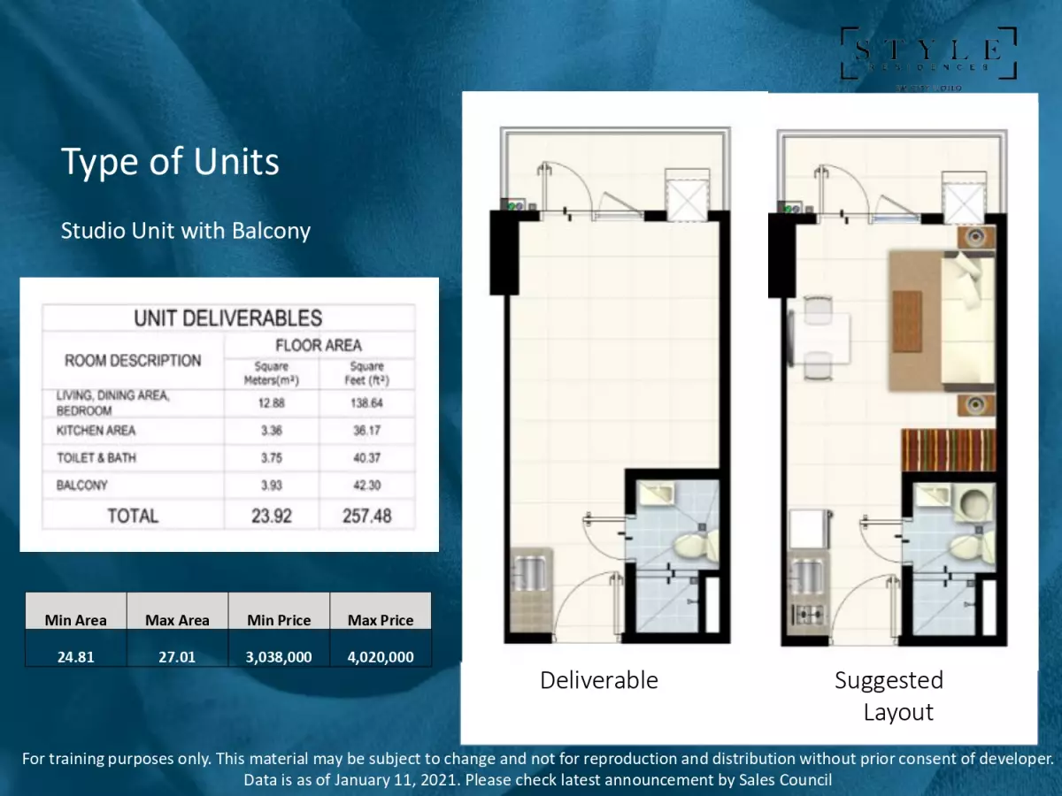 FOR ASSUME: Studio Type Condo in Iloilo City — Studio in Iloilo City, Iloilo, Philippines — Photo 7
