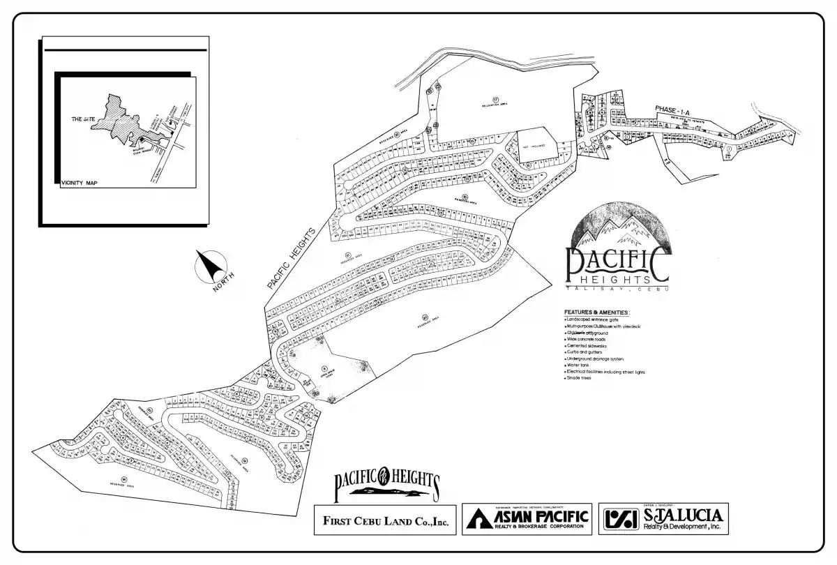 Lot only for sale in Pacific Heights Subdivision