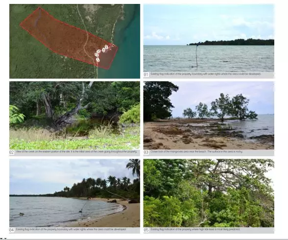 Beach Lot in Palawan For Sale — Beach Lot in Roxas, Palawan, Philippines — Photo 2