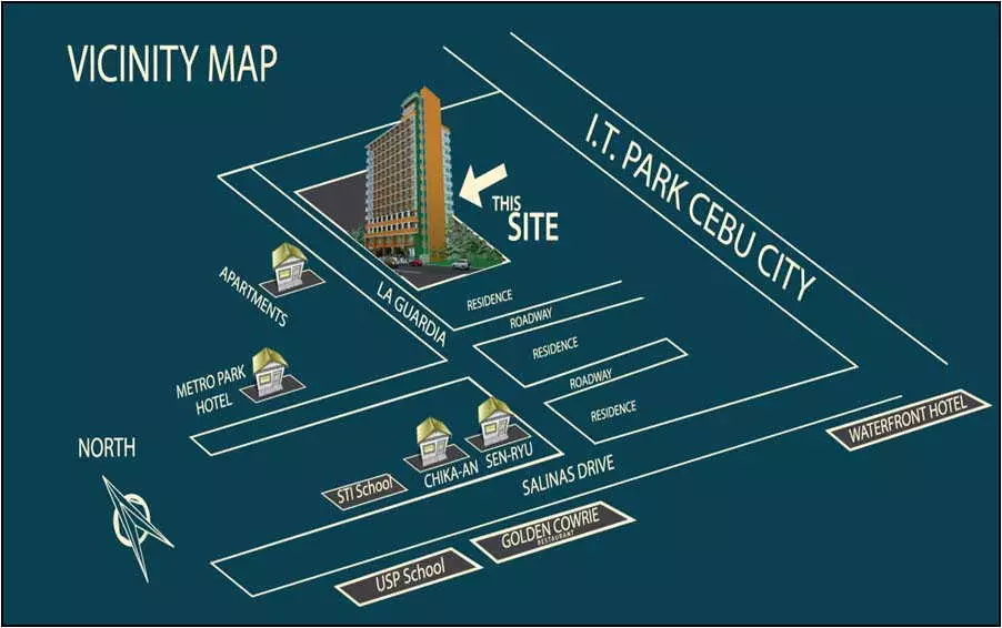 Corner Studio Unit with Large Balcony beside IT Park - photo 2