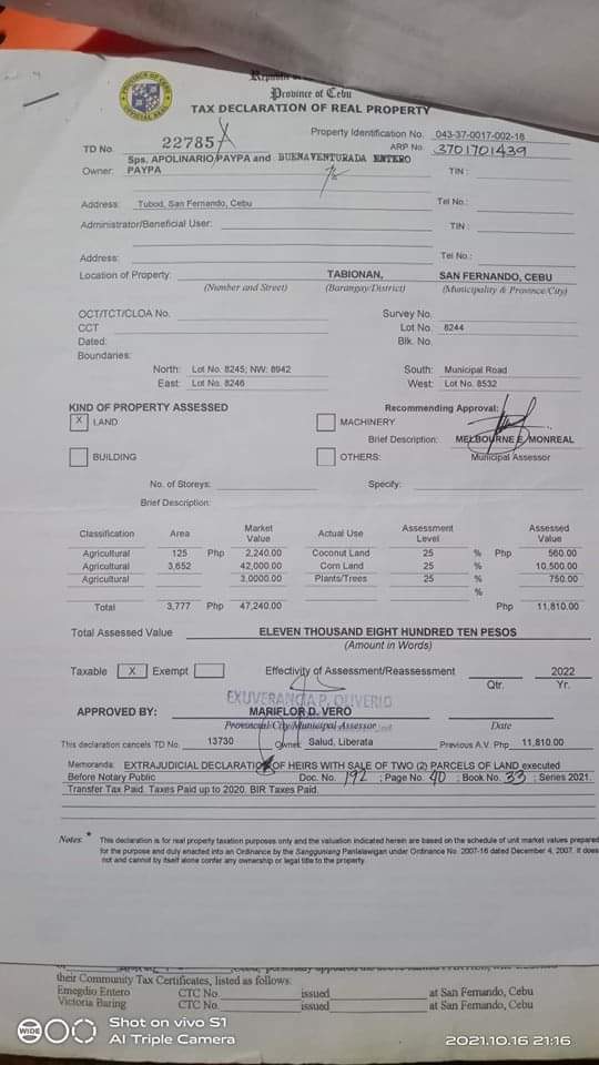 Agricultural Lot for Sale at pho500 per sq.m - photo 7