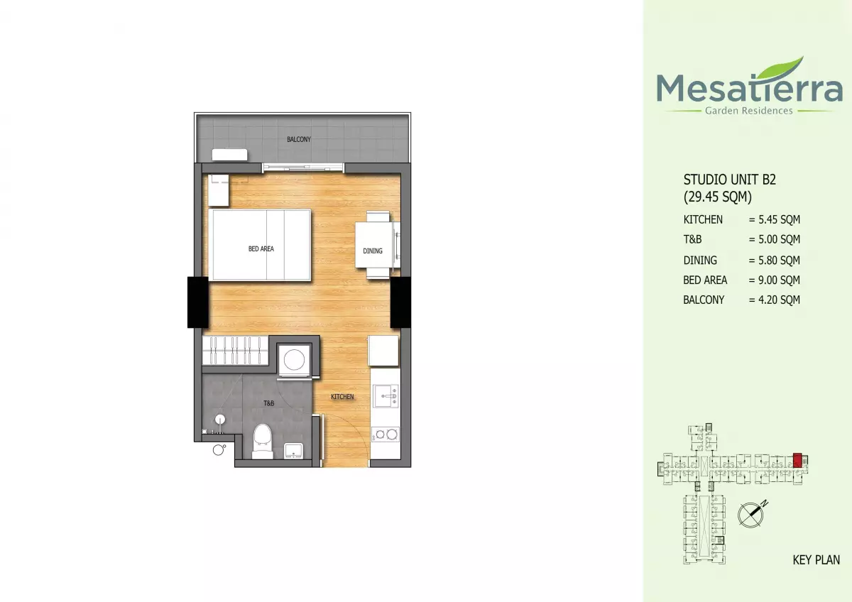 STUDIO UNIT 29.45sqm with CAR PARK For ASSUME — Studio in Davao City — Photo 2