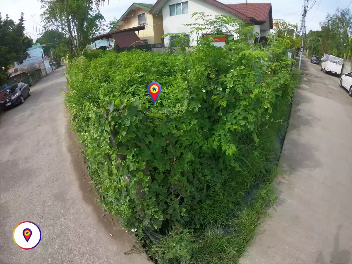 Corner Commercial / Residential Lot For Sale Along Concrete Road at Junob, Dumaguete City — Commercial Lot in Dumaguete, Negros Oriental, Philippines — Photo 3