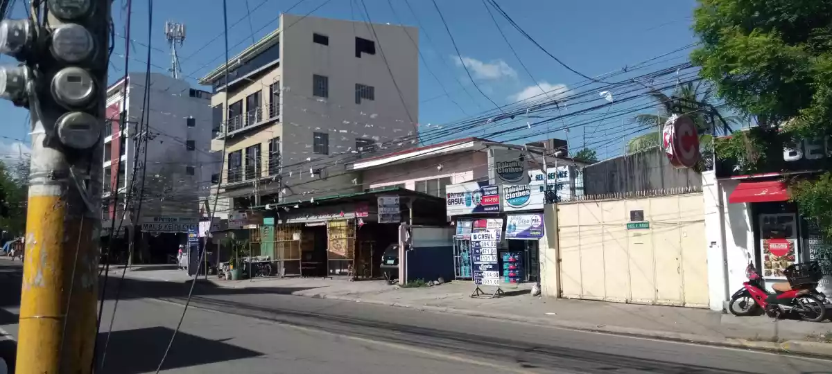 Commercial area in Guadalupe (along the road)