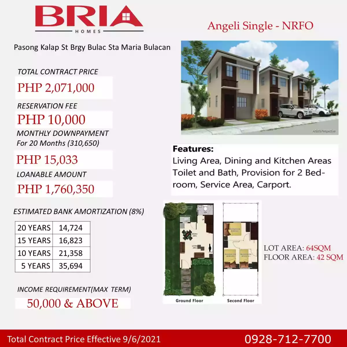Open photo 12 of 20 — RFO&NRFO House&Lot-Sta Maria Bulacan