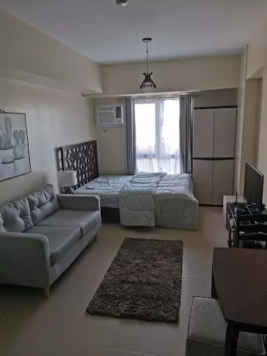 For Rent Studio Fully furnished in Avida Riala + Parking