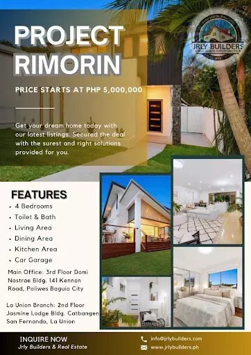Open photo 18 of 27 — Project Rimorin Two Storey High End Modern Customize Pre selling house and lots package for Sale in Gulf View Suello Village Baguio City 