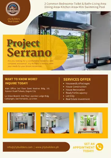 Open photo 34 of 40 — Project Serrano 2 Bedroom Modern Customize Pre-selling House and Lots package for Sale in Poro Capitol View Subdivision San Fernando La Union