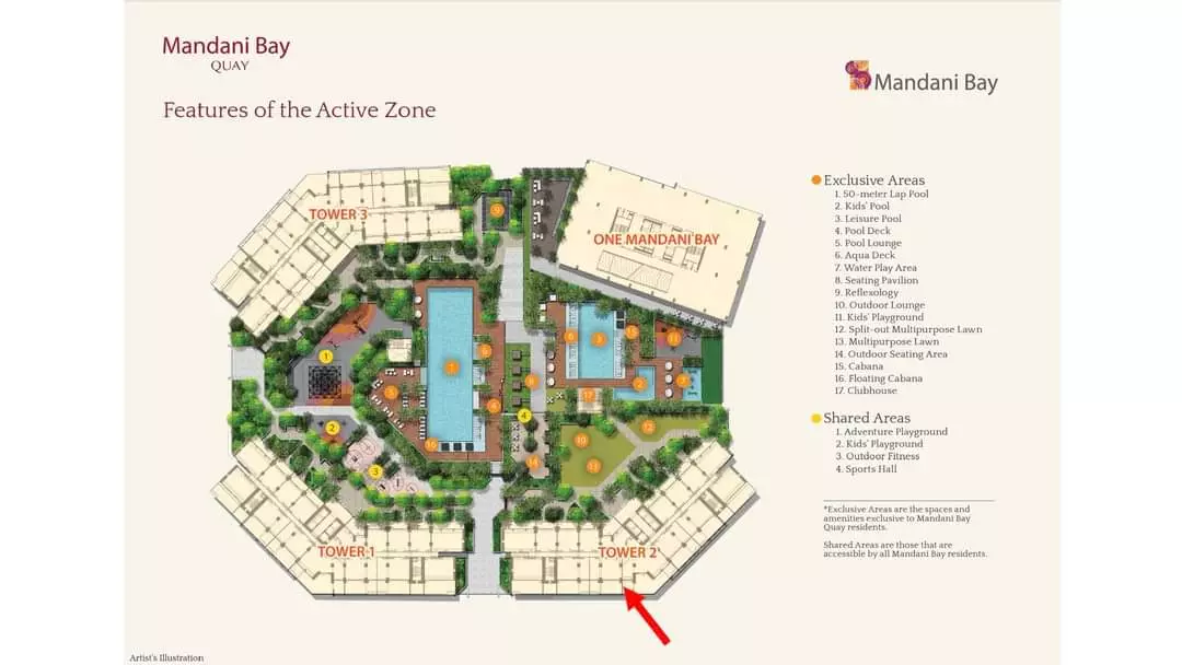 Mandani Bay Quay Tower 2 Parking for Sale 