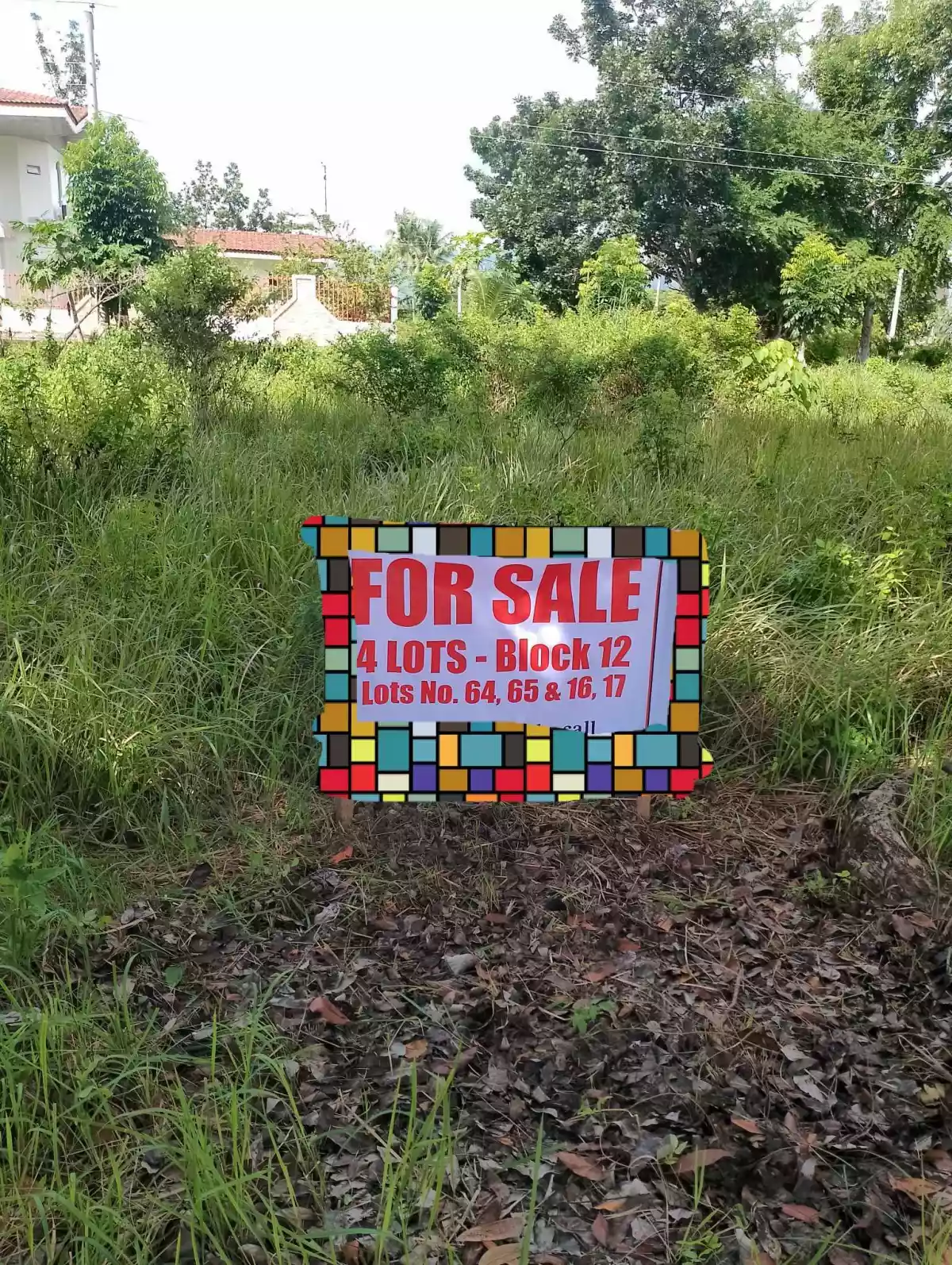 SUBDIVISION LOT FOR SALE