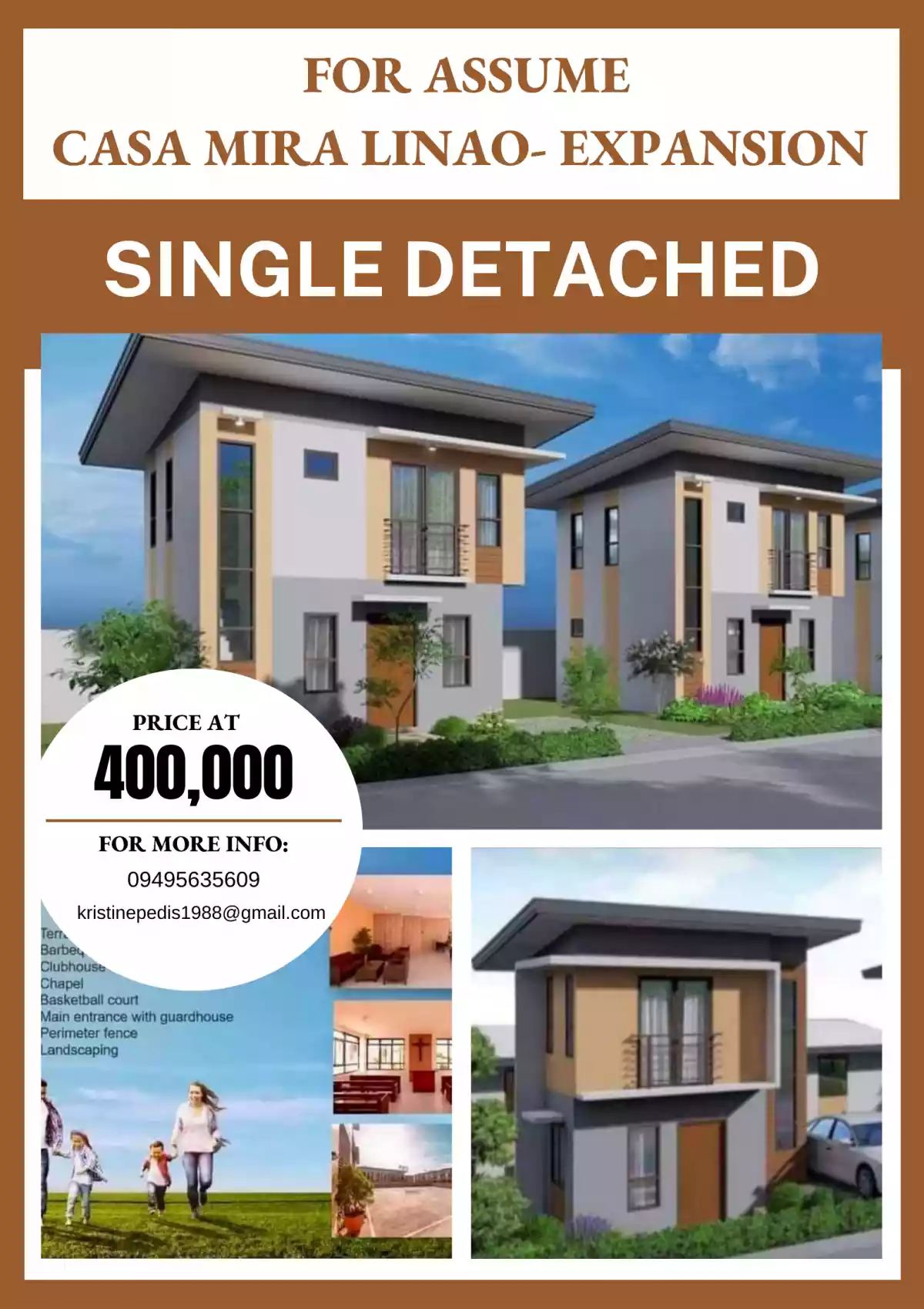 FOR ASSUME : SINGLE DETACHED CASA MIRA LINAO EXPANSION — House and Lot in Sandayong, Minglanilla, Cebu — Photo 2