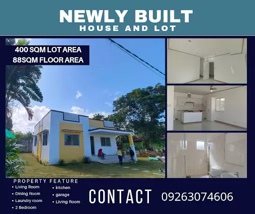 Newly Built House and lot  For sale
