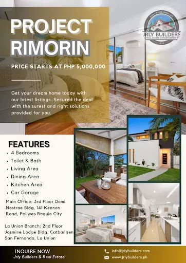 Open photo 24 of 27 — Project Rimorin Two Storey High End Modern Customize Pre selling house and lots package for Sale in Gulf View Suello Village Baguio City 