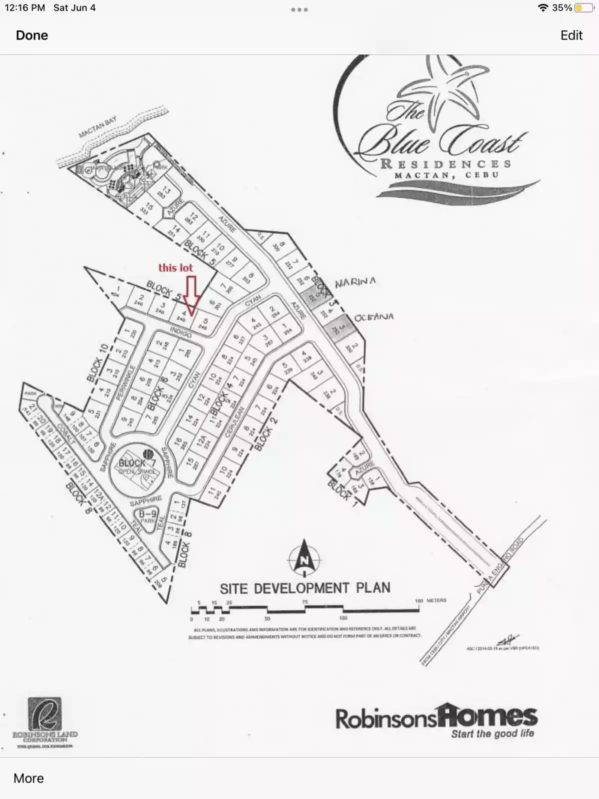 Blue coast lot for sale — Residential Lot in Punta Engaño Road, Lapu-Lapu City, Cebu — Photo 4