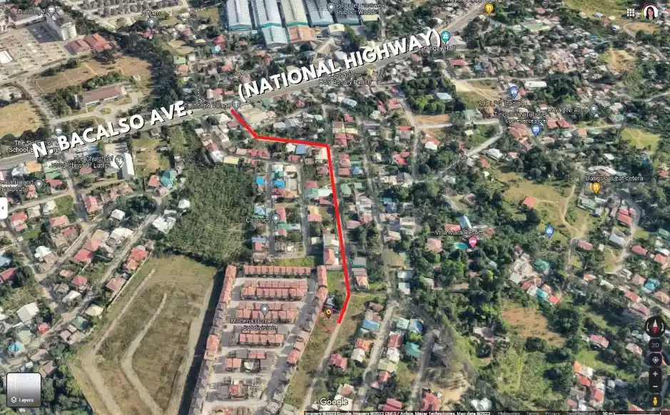 Residential Lot for Sale St Joseph Village, Tunghaan, Minglanilla, Cebu — Residential Lot in South Road, Tunghaan, Minglanilla — Photo 6