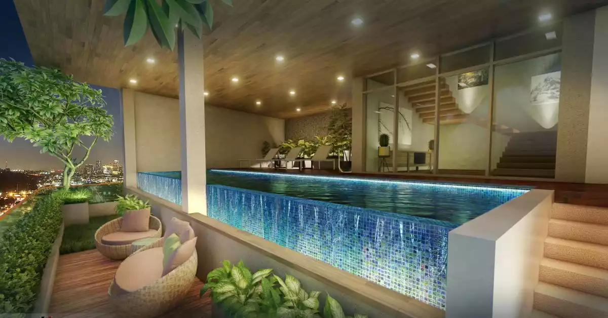 6 Bedrooms OVERLOOKING fully furnished HOUSE and LOT with POOL — House and Lot in Cebu South Hills Road, Cebu City, Cebu — Photo 6