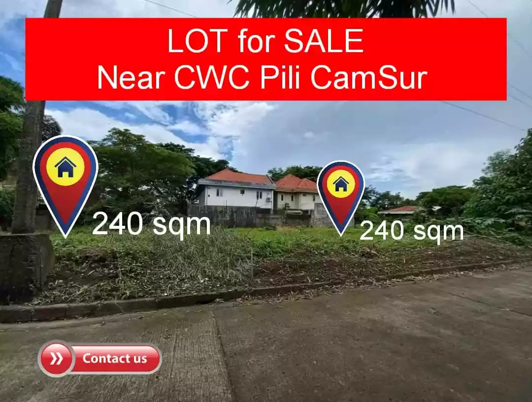 LOT for SALE near CWC and Maharlika Highway Pili Camarines Sur — Residential Lot in Camarines Sur, Philippines — Photo 2
