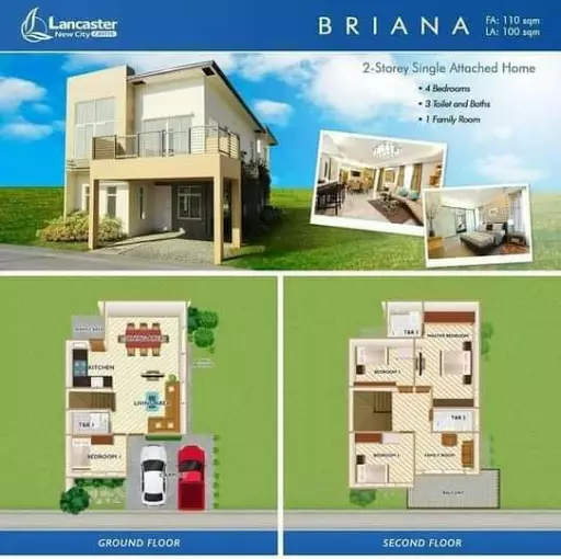 Briana Single Attached — House and Lot in Imus Cavite, Advincula Avenue, Imus — Photo 2