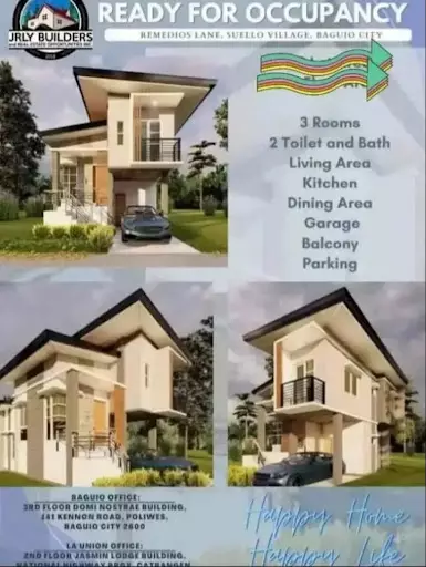 3 Bedroom High End Modern Rfo ready for occupancy House and Lots package for Sale in Remedios Lane Suello Village Baguio City Philippines — Retirement House in Benguet, Philippines — Photo 5